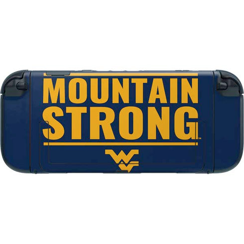 West Virginia University Yellow Nintendo Switch 2 (2025) with Joy-Con Skin